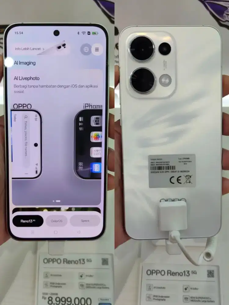 OPPO RENO 13 5G Promo Cicilan tanpa DP bunga ringan