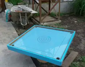 DIY Meja Karambol Permukaan Kaca