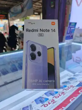 Redmi Note 14 5G 8/256Gb Segel Pabrik