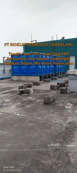 PANEL TANK – TANGKI AIR – TANGKI PANEL – ROOFTANK – TANGKI FIBERGLASS