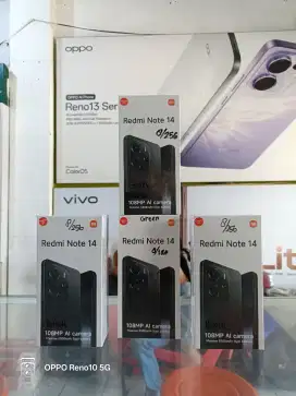 Redmi Note 14 Ram 8/256 GB Baru Resmi³