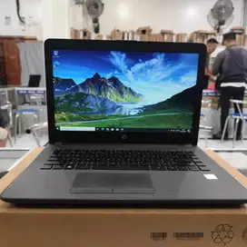 Laptop HP 240 G6 Core i3 RAM 4GB HDD 500GB Layar 14 Windows 10 Mulus