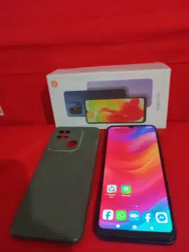 Xiaomi redmi 12c ram 6gb+3/128gb lengkap mulus segel bonus