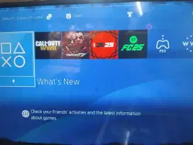 Ps4 fat ori hdd 500gb bonus game