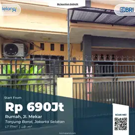 Rumah Dijual, Tanjung Barat, Jagakarsa, Jakarta Selatan, DKI Jakarta