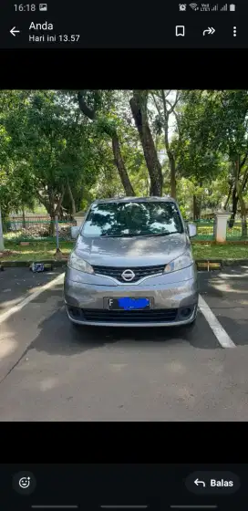 NISSAN EVALIA SV 1,5 MT BENSIN