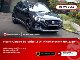[ LOW KM ] MG Morris Garage ZS Ignite 1.5 Panoramic AT Hitam Metalik
