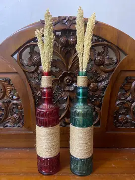 Botol kaca (sepasang )