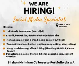 Lowongan Kerja Content Creator