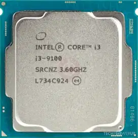 Processor i3 9100 Cpu Komputer