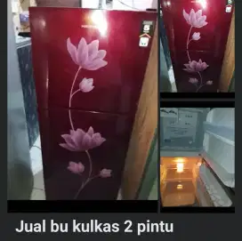 Jual kulkas 2 pintu normal dingin beku cepat merk POLYTRON BALEZZA