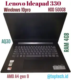 Laptop Lenovo Ideapad 330 HDD 500 GB Cuman 2 jt