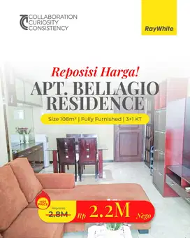 Apartemen harga di bawah NJOP di kawasan Mega kuningan.Grab it fast