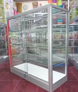 Etalase Toko Panjang 1Mx1M Barang Baru & Ready