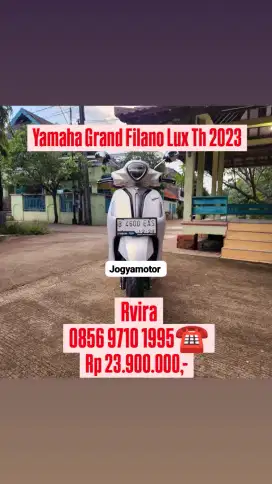 Yamaha grand filano lux th 2023 plat depok
