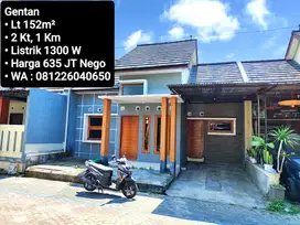 Jual Rumah Area Perum Gentan, Dekat Laweyan, Purwosari, Solo Baru