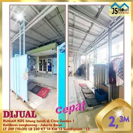 DIJUAL RUMAH DIBAWAH HARGA NJOP 10 X 20 CITRA GARDEN CITY 1 JAKARTA