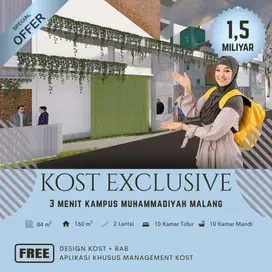 Kost Siap Bangun Area Saxophone Kota Malang Lokasi Favorite Mahasiswa