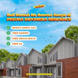 PROMO ALL IN 1 JUTA – Rumah Strategis 5 Menit dari Stasiun