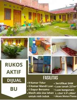 Rumah kos aktif karang Besuki sukun malang
