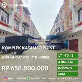 Dijual murah Komplek katamso point daerah titi kuning