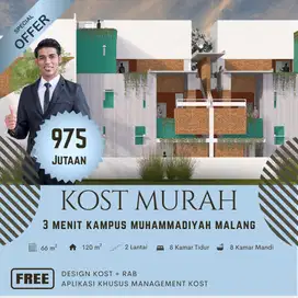 Kost Unden Bangun Murah Area Kampus Muhammadiyah Malang