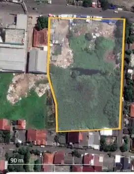 Dijual Tanah Peruntukan Komersial di Jalan Aria Putra Ciputat TangSel