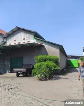 Dijual Gudang Ex pabrik Poros Siap Huni Strategis
