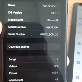 Iphone se gen 1 64gb ex inter bebas dent