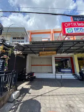 DISEWAKAN RUKO 2 LANTAI FREE 2 AC DI JALAN UTAMA SESETAN
