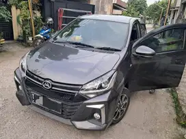 TDP Rendah -  Daihatsu Ayla 1.2 R Bensin MT 2020 Abu-Abu