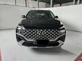Hyundai Santa fe Signature 2.2 disel AT ( Matic ) 2021 Putih km 43rban