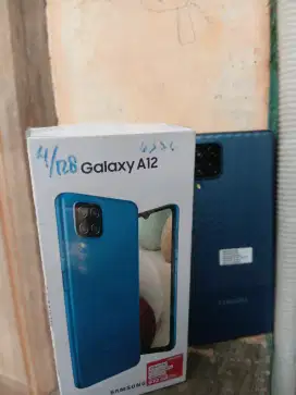 Di jual samsung A 12 ram 4/128 blue