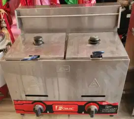DEEPFRYER 2 TUNGKU merk FOMAC
