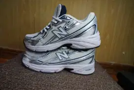 Sepatu NB 740 new balance 740 silver navy