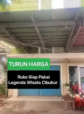 Turun Harga Ruko Siap Pakai Usaha di Legenda Wisata Cibubur