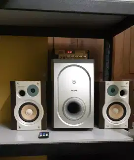 Speker, woofer  philips + ampli