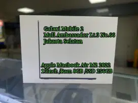 Apple Macbook Air M2 13 8GB SSD 256GB Bisa Cash Kredit Tukar Tambah