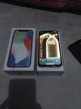 Jual iPhone X 64gb fullshet nego