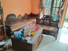 Kursi sudut jati