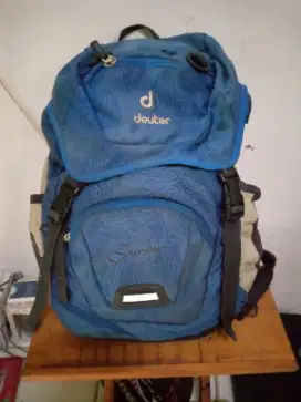 Tas Ransel Deuter Junior Outdoor Camping Remaja Gunung Original Minus