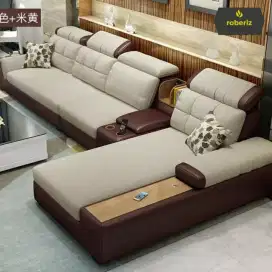 Sofa Minimalis L Selonjor Kepala Recline