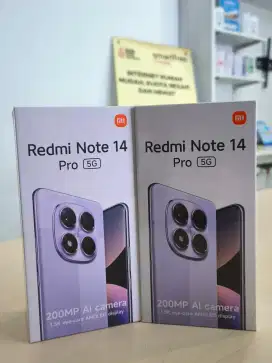 XIAOMI REDMI NOTE 14 PRO 5G 8/256|IP 68|KAMERA 200MP|BERGARANSI RESMI