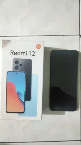 Jual hp redmi 12 mulus