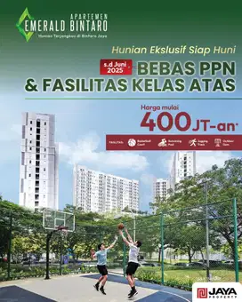 Apartemen Emerald Bintaro SIAP HUNI* 3 Jutaan / Bulan
