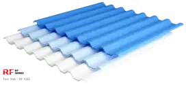 atap dingin spandek pvc dr shield double layer twin wall
