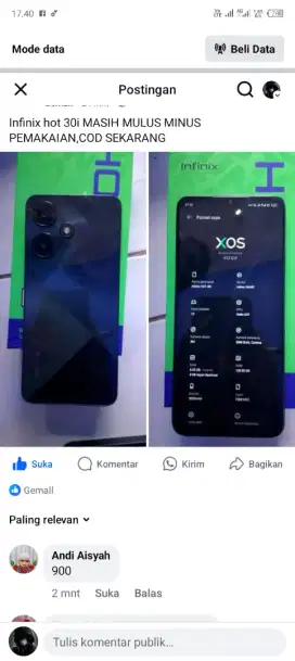 INFINIX HOT 30I