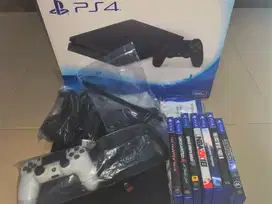 [BU] PAKET ALL IN PS4 Slim 1TB + BD GAMES PS4 + Gulikit Bluetooth