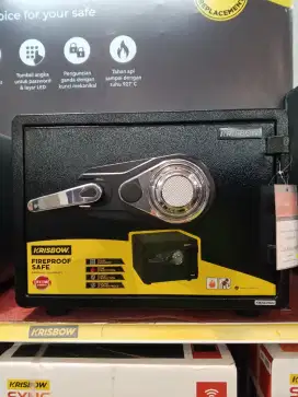 Krisbow Brankas Fire Safe YB-350ALP-C Black