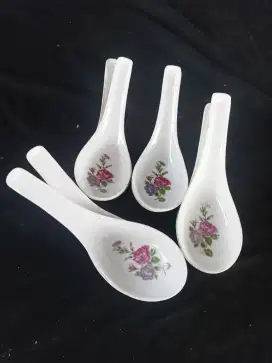 Sendok bebek bunga peony (8 pcs)